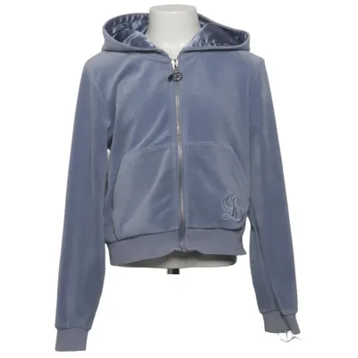 Hoodie (Blue) from Lindex Kids Elastane, Polyester