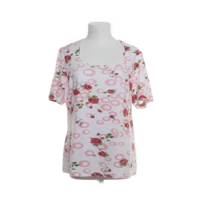 T-shirt (Vit, Rosa, Flerfärgad) från Taifun Collection Elastan, Viskos