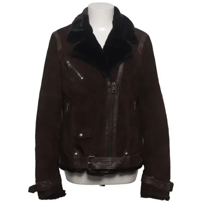 Shearling jacket (Rookie) from Jofama Rookie by Kristine Ullebø Leather, Polyester