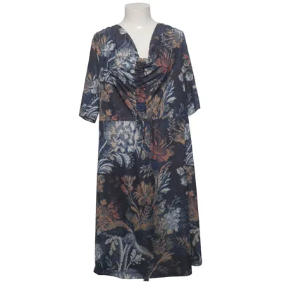Jurk (Blauw, Meerkleurig) van Mingel