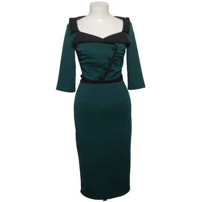 Jurk (Groen, Zwart) van Muxxn Elastaan, Polyester