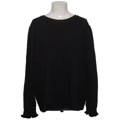 T-shirt à manches longues (Noir) de Lauren Conrad Coton, Élasthane, Modal