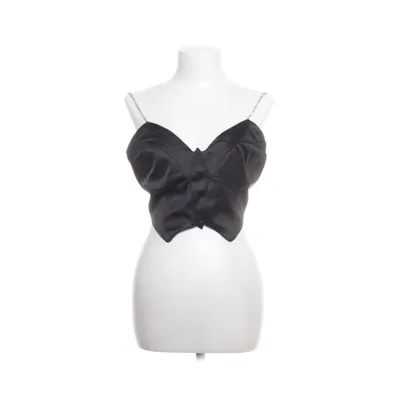 Crop top (Sort) fra FB Sister Elastan, Polyester