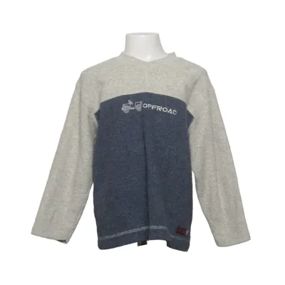 Sweater (Gray, Blue) from Boys Planet by Lindex Polyester, Viscose