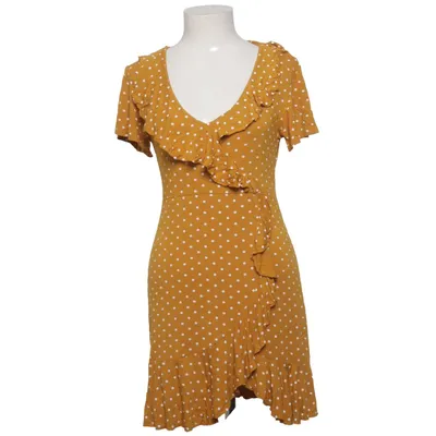 Wrap dress (Yellow, White) from Boohoo
