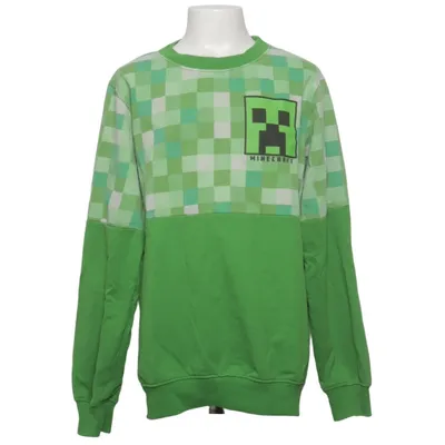 Sweatshirt (Green, Multicolored) from Minecraft Cotton, Polyester