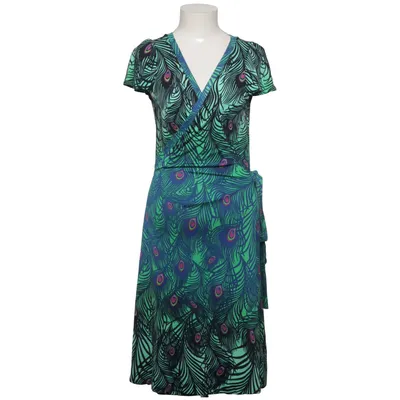Robe portefeuille (Bleu, Vert, Multicolore) de Matthew Williamson for H&M Viscose