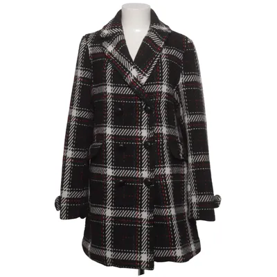 Mantel (Schwarz, Weiß, Mehrfarbig) von Amisu Polyester, Wolle