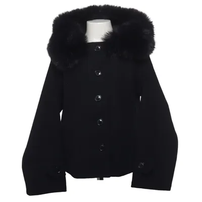 Frakke (Sort) fra Gina Tricot Polyester