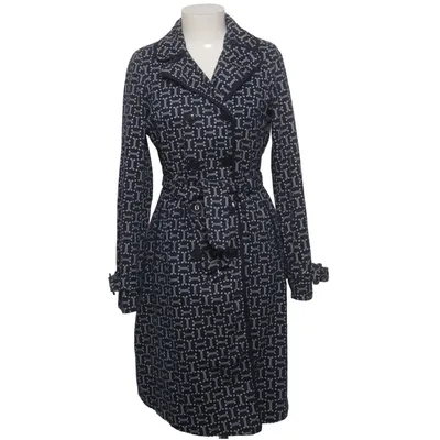 Trench-coat (Bleu, Blanc) de King Louie Coton, Polyester