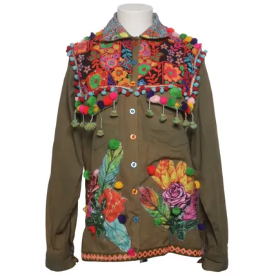 Surchemise (Vert, Multicolore) de Antica Sartoria Coton