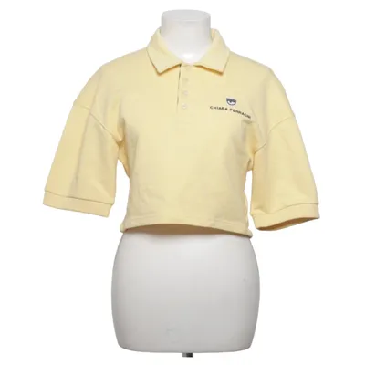 Pikétröja (Gul) från Chiara Ferragni Bomull, Elastan