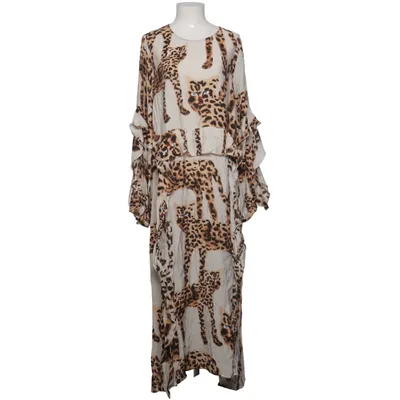 Maxi jurk (Beige, Bruin, Zwart) van Munthe Polyamide, Viscose