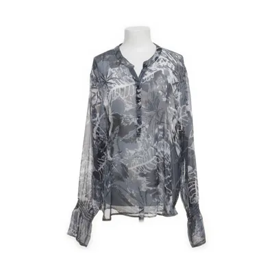 Blouse (Gray, Multicolored) from Vanting Polyester