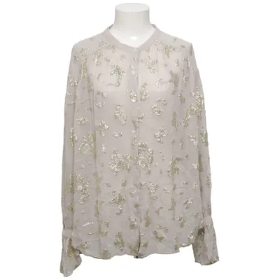 Blouse (Beige, Gold) from Philosophy Blues Original Viscose