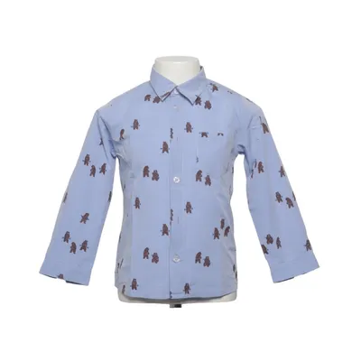 Shirt (Blue, Brown) from Filou & Friends Cotton