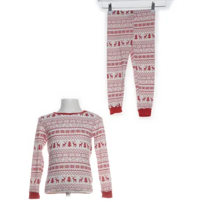 Pyjamas (Vit, Röd) från Shein Elastan, Polyester