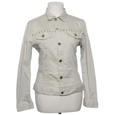 Denim jacket (Beige) from Place du Jour Cotton, Polyester