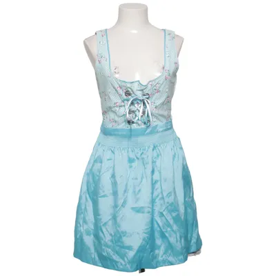 Dirndl (Blå, Hvid) fra Alphorn Bomuld, Polyester