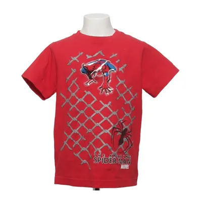 T-shirt (Rød, Flerfarvet) fra Marvel Spiderman Bomuld