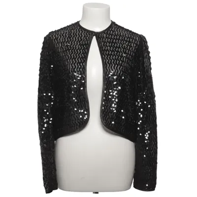 Cardigan (Black, Silver) from Vera Cotton
