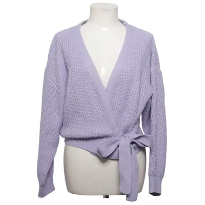 Slå om-cardigan (Lilla) fra Guts & Gusto Polyester, Viscose