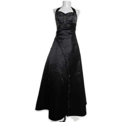 Evening gown (Black) from Niente Polyester
