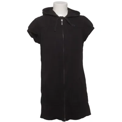 Short sleeve hoodie (Black) from H&M Sport Cotton, Elastane