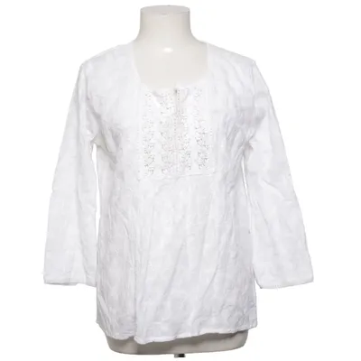 Blouse (Blanc) de Dotted Blue Coton