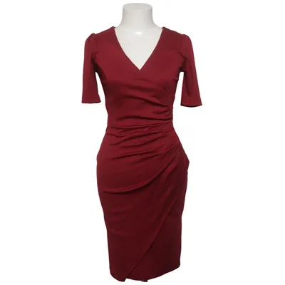Kjole (Rød) fra ASOS Petite Elastan, Polyester, Viscose
