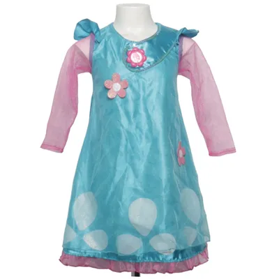 Maskeradkläder (Blå, Rosa, Vit) från Dreamworks Trolls