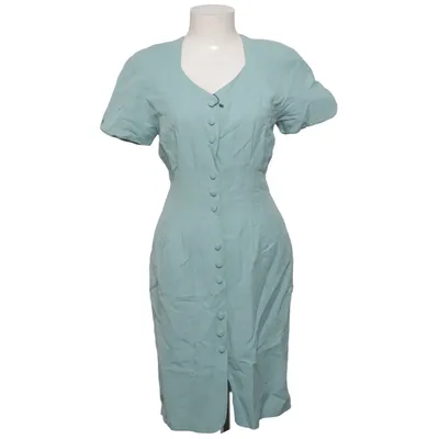Klänning (Grön) från Laura Ashley Linne, Polyester, Viskos