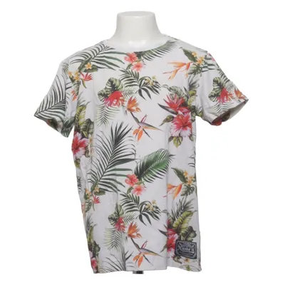 T-shirt (Wit, Meerkleurig) van Name It Elastaan, Organisch katoen