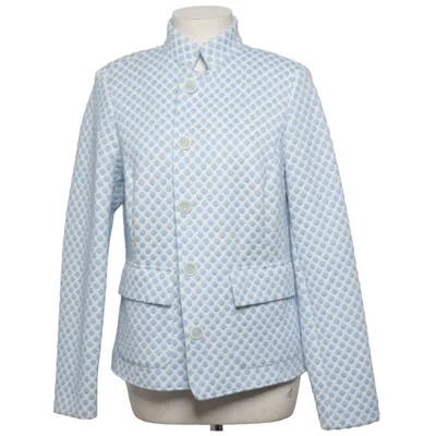 Kavaj (Blå, Vit) från Erfo Polyamid, Polyester, Viskos