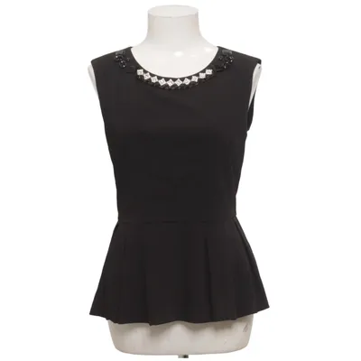 Peplum top (Black) from Oxygene Elastane, Polyester