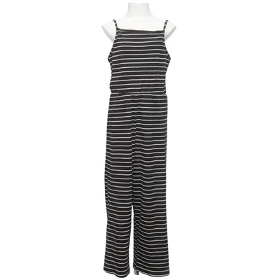 Byxdress (Svart, Vit) från Kylie Elastan, Polyester