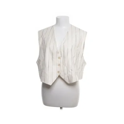 Suit vest (White) from H&M Cotton, Linen, Viscose, Polyester