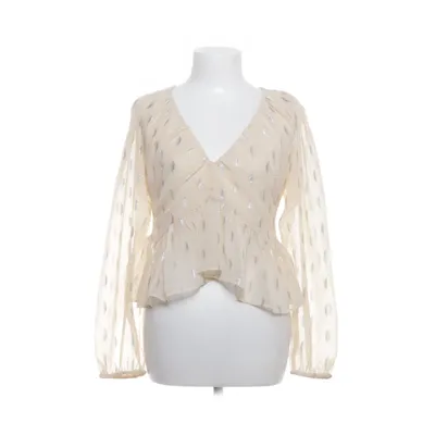 Blouse (Beige, Silver) from H&M