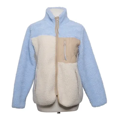 Fleecejakke (Blå, Beige) fra The Jogg Concept Bomuld, Polyester