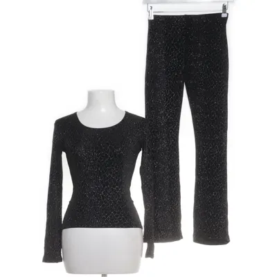 Set (Svart, Silverfärgad) från Glitzy Elastan, Polyester