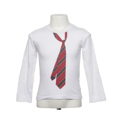 Långärmad t-shirt (Vit) från Revival Bomull, Elastan