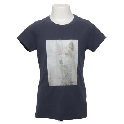 T-shirt (Blauw) van Cope Gerecycled katoen, Gerecycled polyester