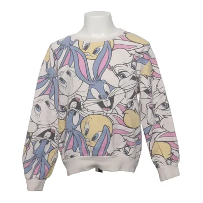 Sweatshirt (Blanc, Multicolore) de Looney Tunes Coton, Élasthane