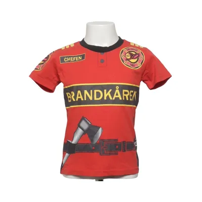 T-shirt (Rot, Mehrfarbig) von Den Goda Fen Bio-Baumwolle