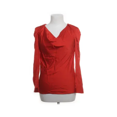 Blouse (Red) from Marville Elastane, Silk