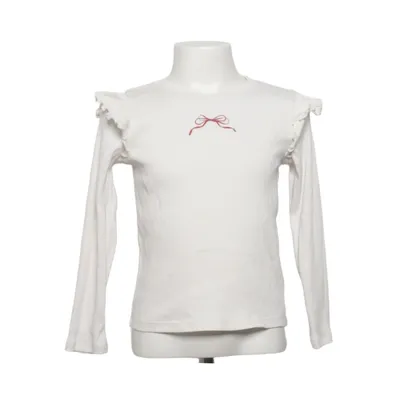 Long sleeve T-shirt (White) from H&M Cotton, Elastane