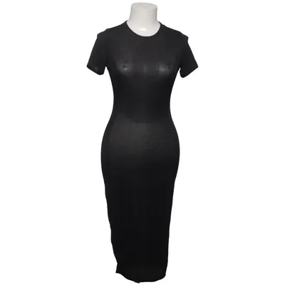Jurk (Zwart) van Missi London Elastaan, Metallvezel, Polyamide