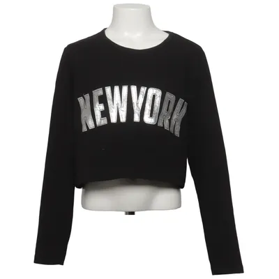 Sweatshirt (Zwart) van Breeze Girls Katoen, Elastaan