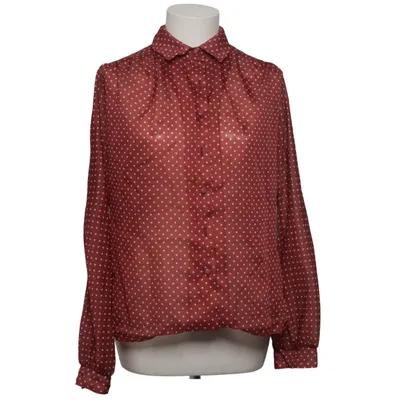 Bluse (Rød, Hvid) fra Petri Comfort Polyester