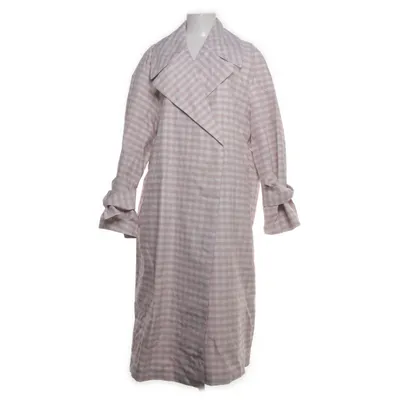 Trenchcoat (Vit, Lila) från ASOS Polyester